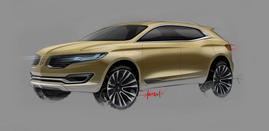  Lincoln MKX Concept 2014 года  (фото 20 из 38)